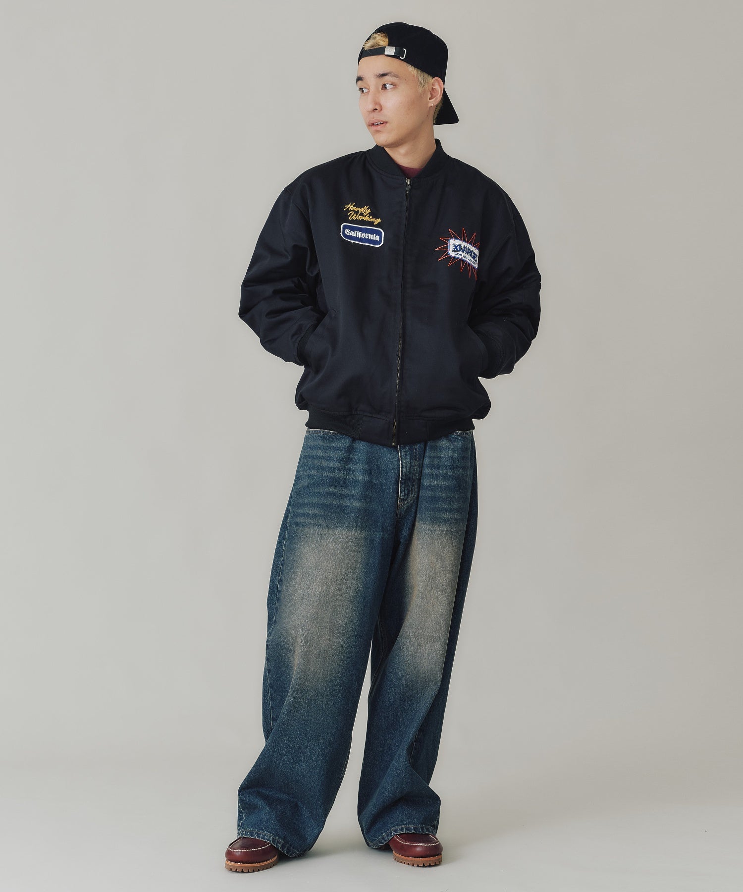 กางเกงยีนส์ผ้าเดนิม Xlarge รุ่น BAGGY DENIM PANTS