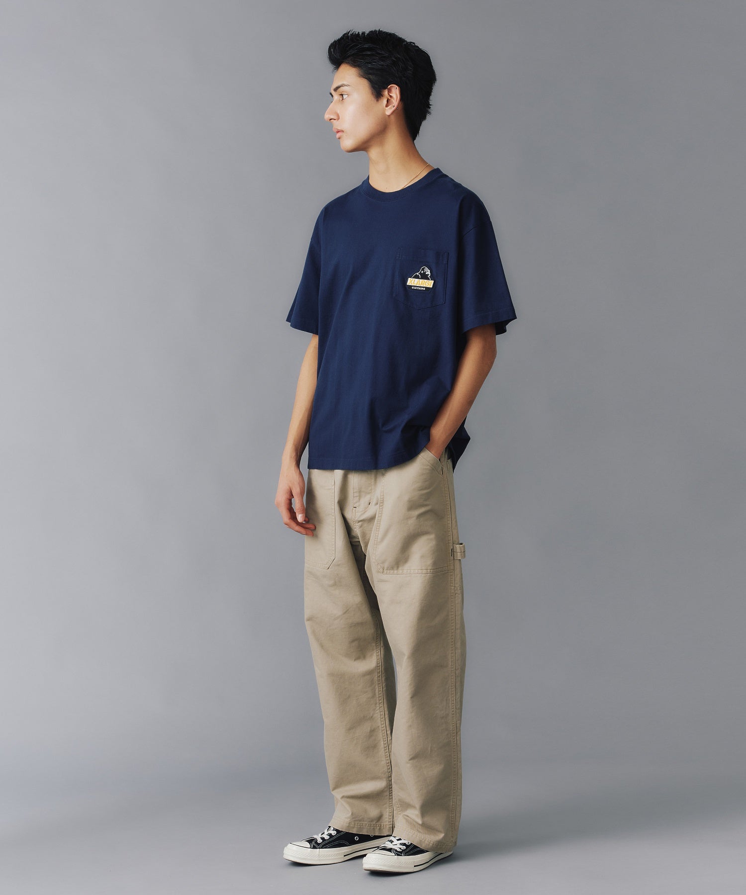 เสื้อยืดแขนสั้น XLARGE รุ่น SLANTED OG S/S POCKET TEE