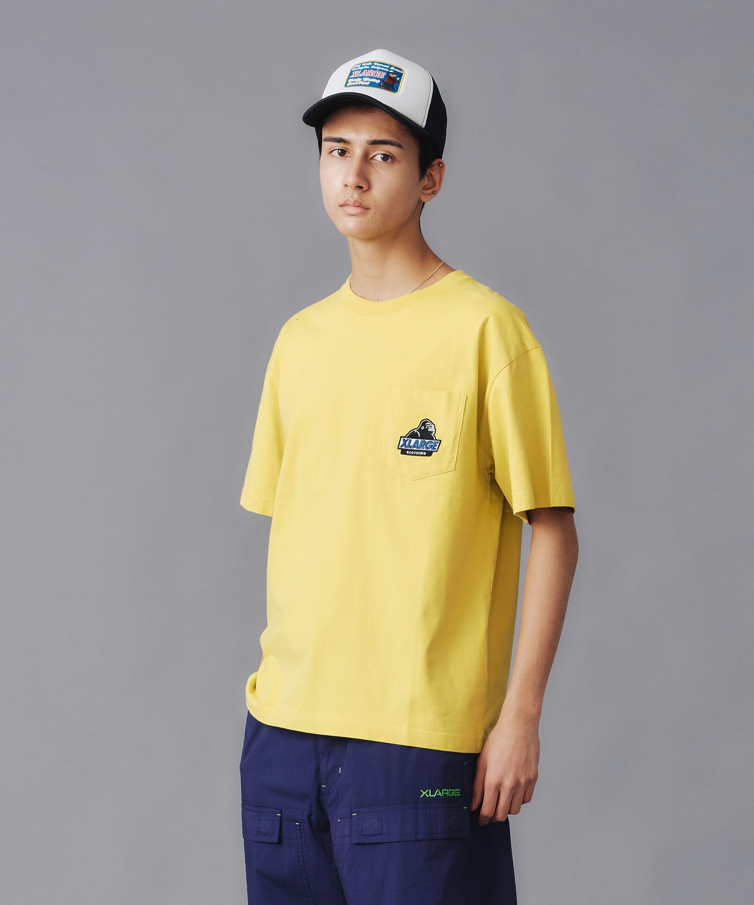 เสื้อยืดแขนสั้น XLARGE รุ่น SLANTED OG S/S POCKET TEE