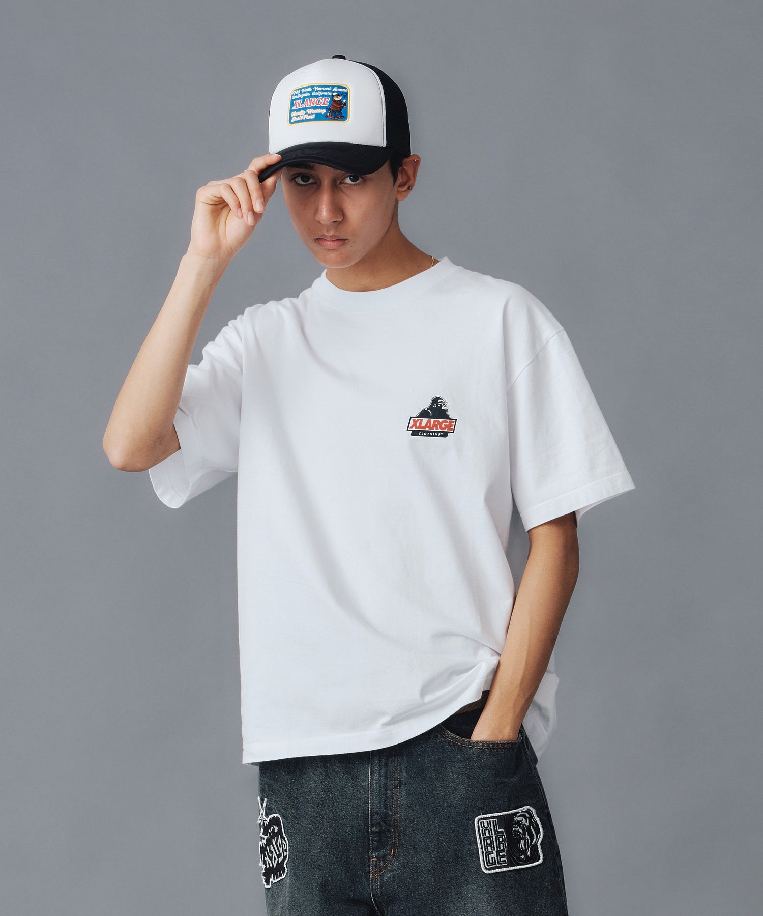 เสื้อยืดแขนสั้น Xlarge รุ่น SLANTED OG S/S TEE