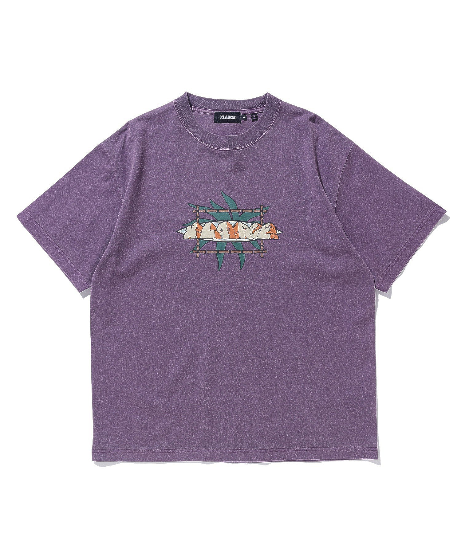 เสื้อยืดแขนสั้น XLARGE รุ่น PIGMENT DYED STONE MONUMENT S/S TEE