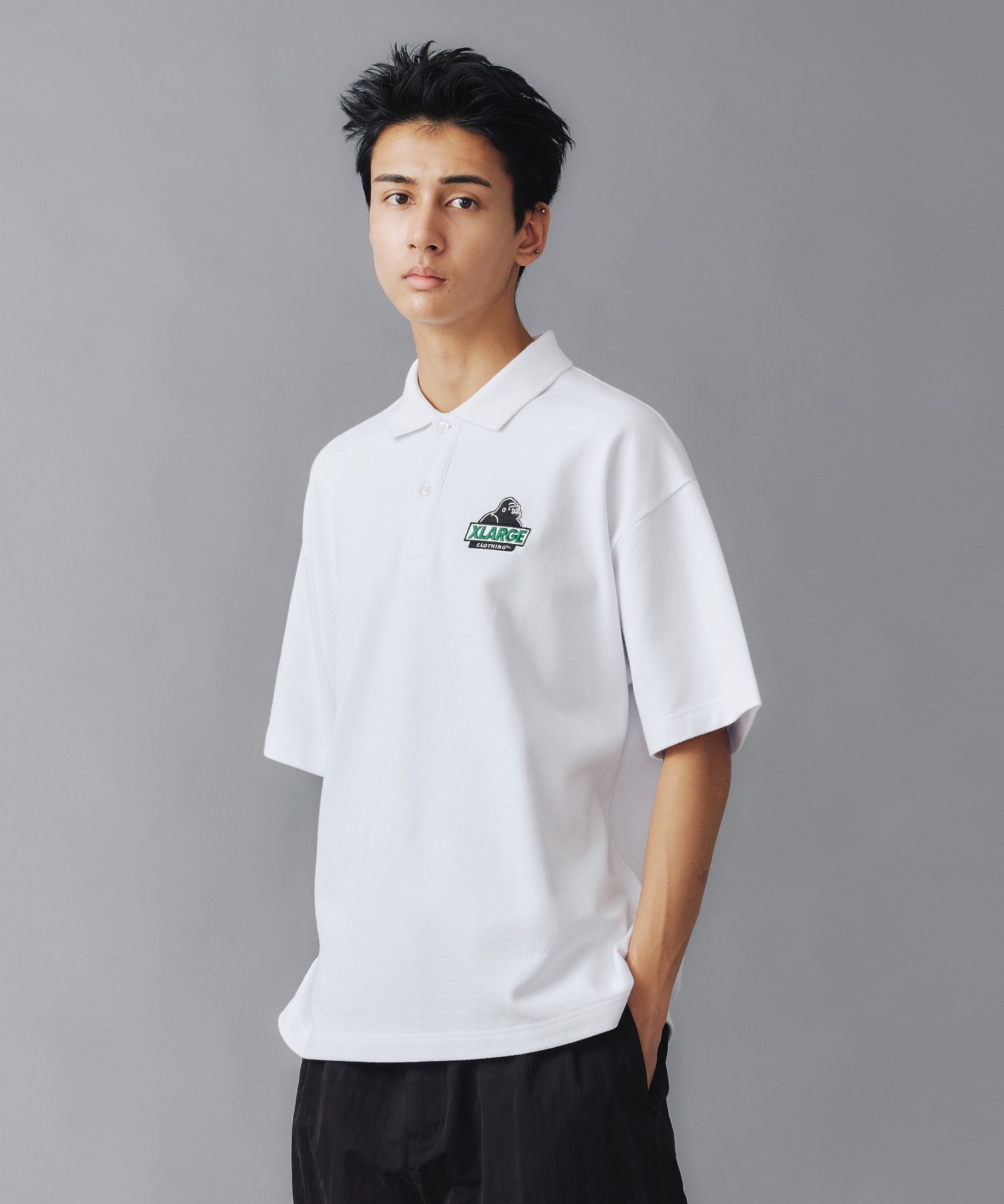 เสื้อโปโล XLARGE รุ่น SLANTED OG POLO SHIRT