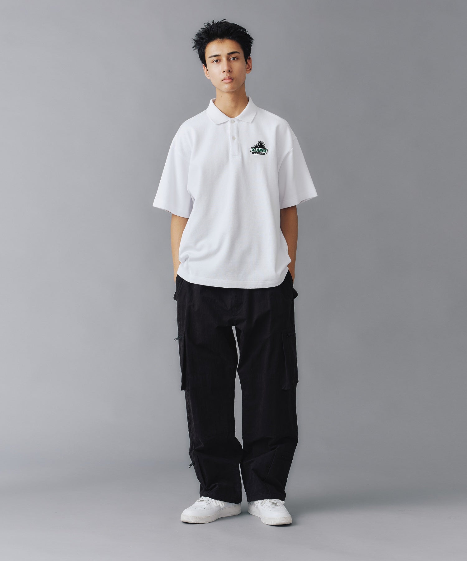 เสื้อโปโล XLARGE รุ่น SLANTED OG POLO SHIRT