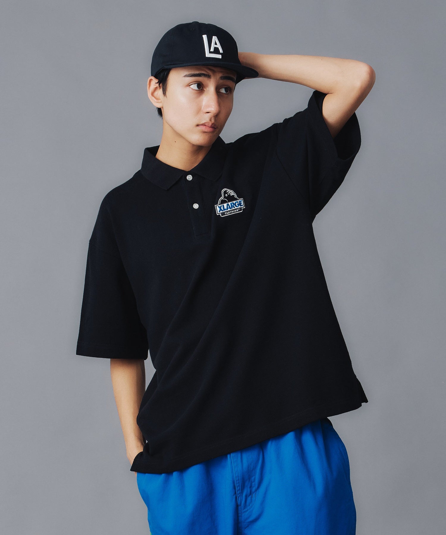 เสื้อโปโล XLARGE รุ่น SLANTED OG POLO SHIRT