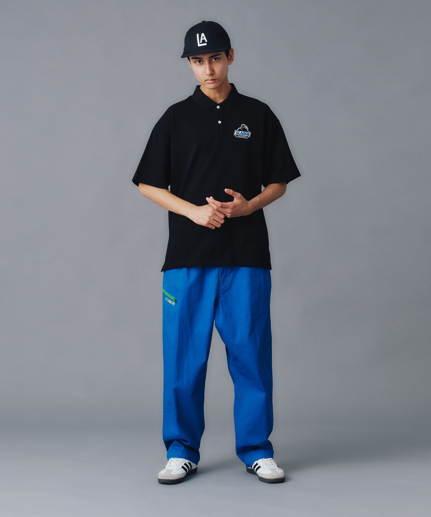 เสื้อโปโล XLARGE รุ่น SLANTED OG POLO SHIRT