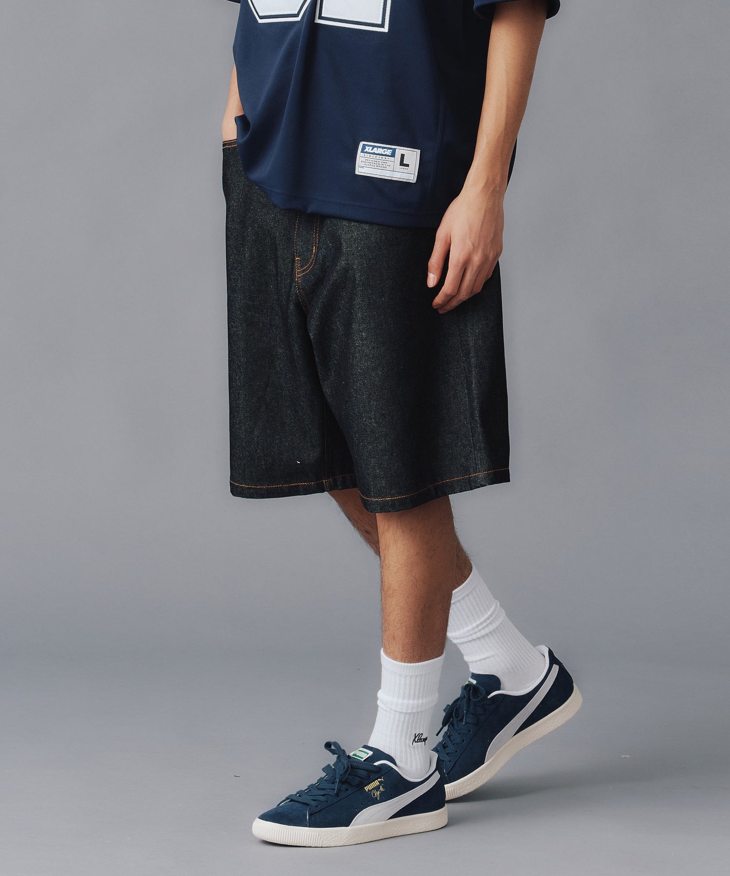 กางเกงขาสั้น XLARGE รุ่น OG DENIM SHORT PANTS