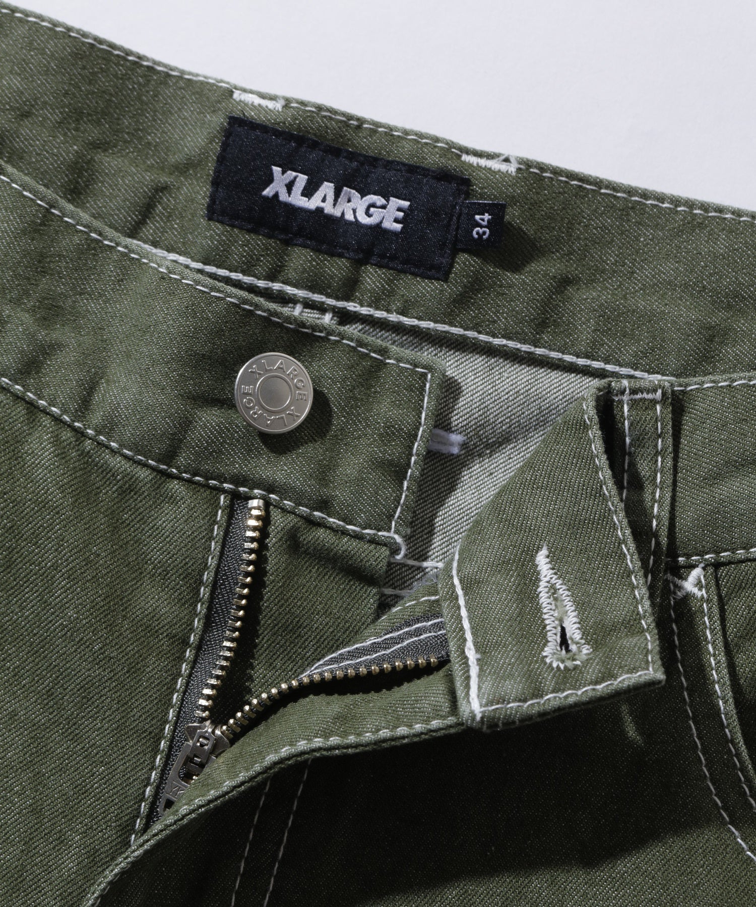 กางเกงยีนส์ผ้าเดนิม XLARGE รุ่น COLOR DENIM PANTS