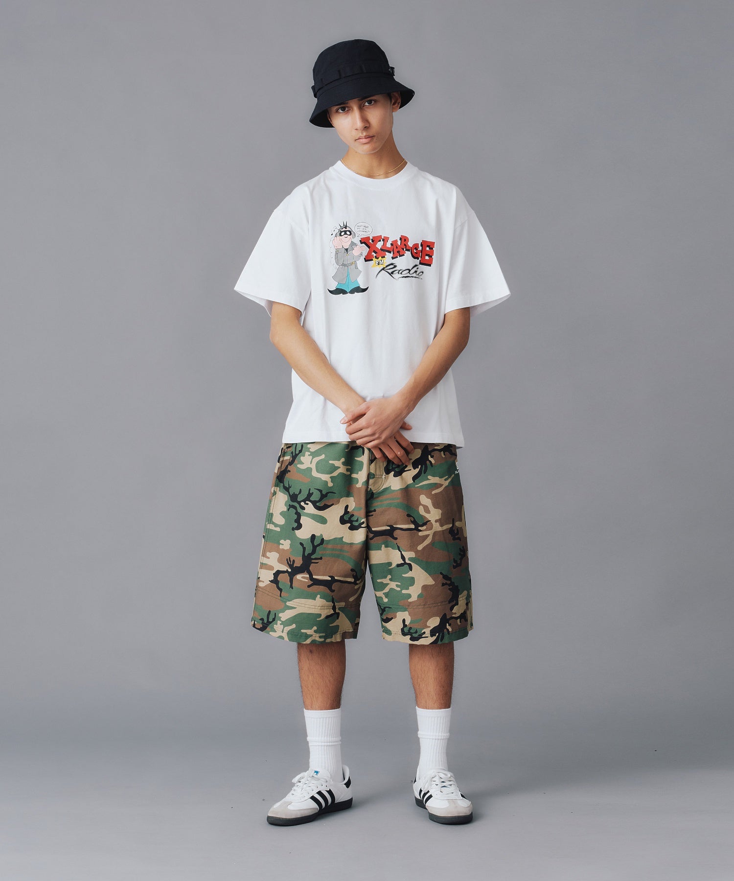 กางเกงขาสั้น XLARGE รุ่น SIDE POCKET SHORT PANTS