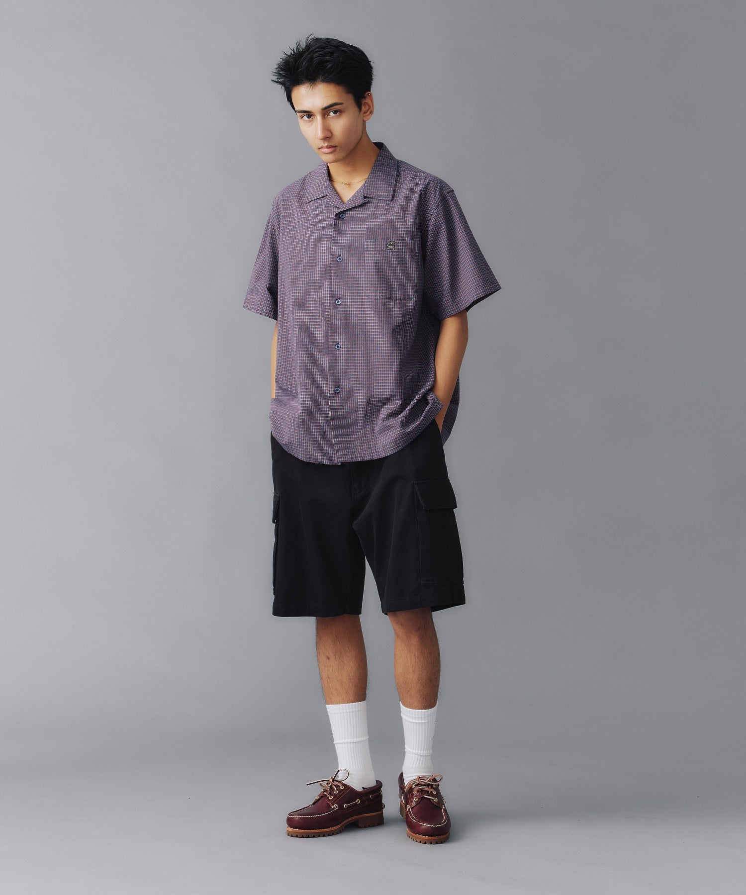 กางเกงขาสั้น XLARGE รุ่น EMBROIDERED LOGO CARGO SHORT PANTS