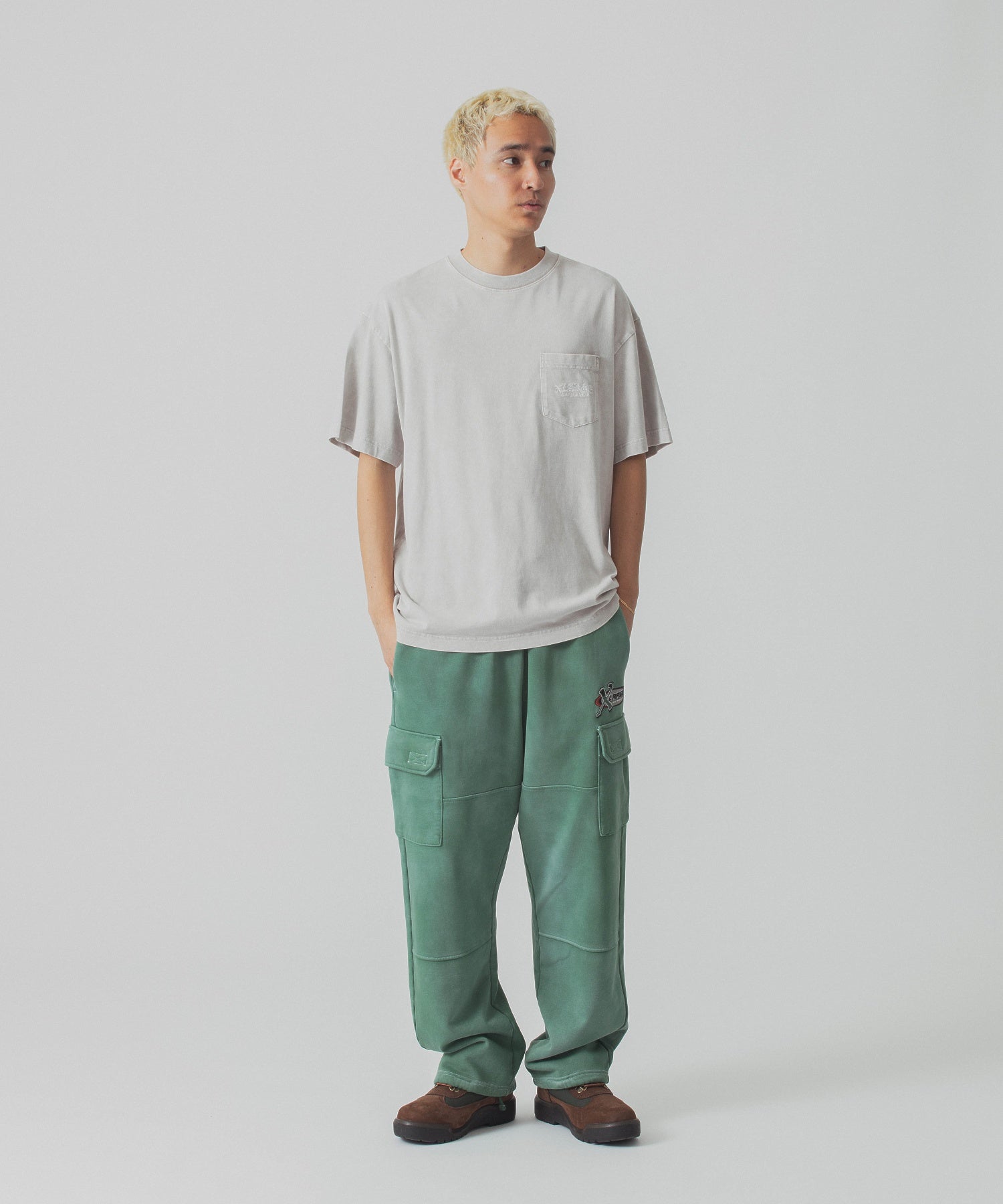 เสื้อยืดแขนสั้น XLARGE รุ่น Overdyed S/S Pocket Tee