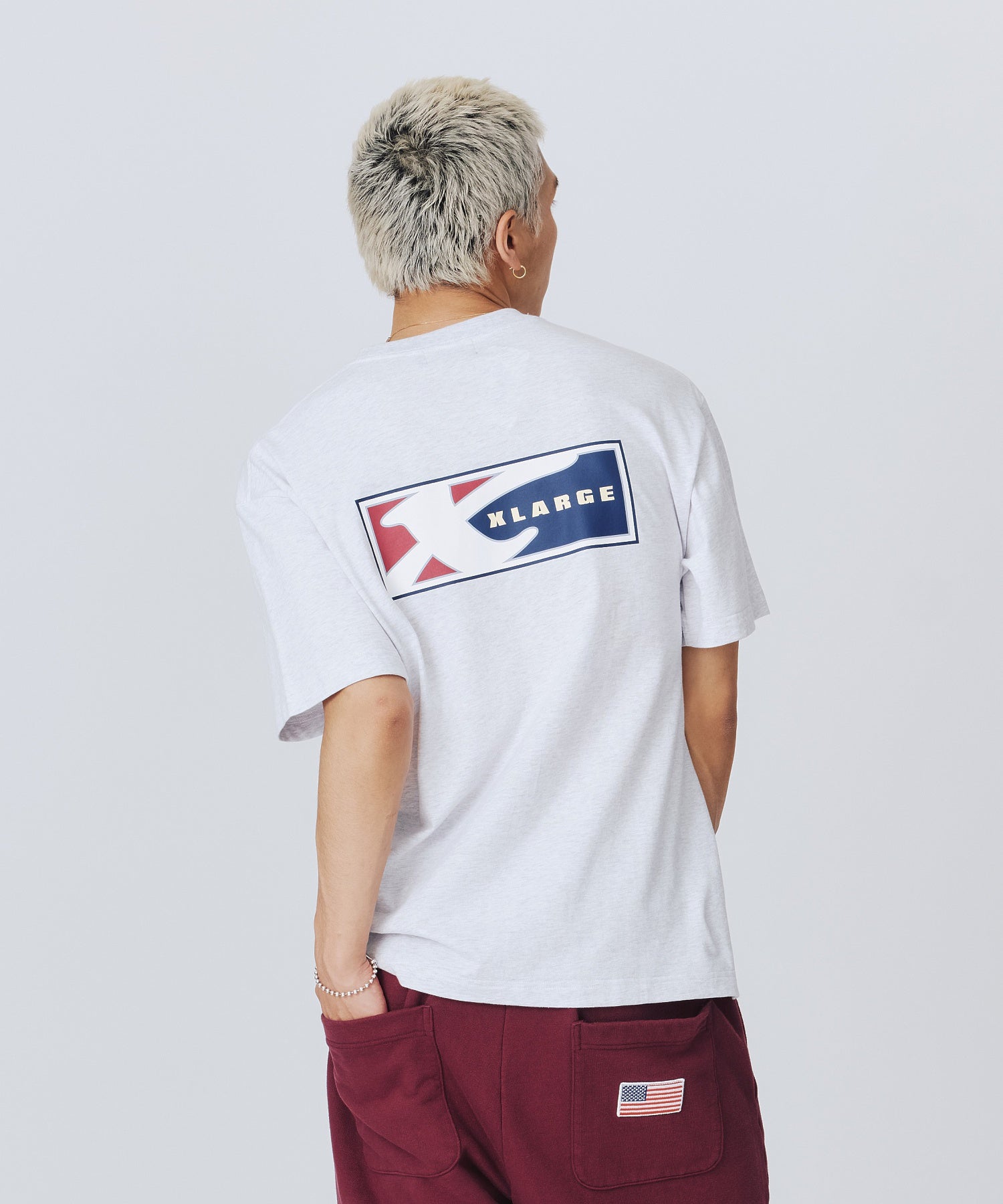 เสื้อยืดแขนสั้น XLARGE รุ่น Athletic Logo S/S Tee