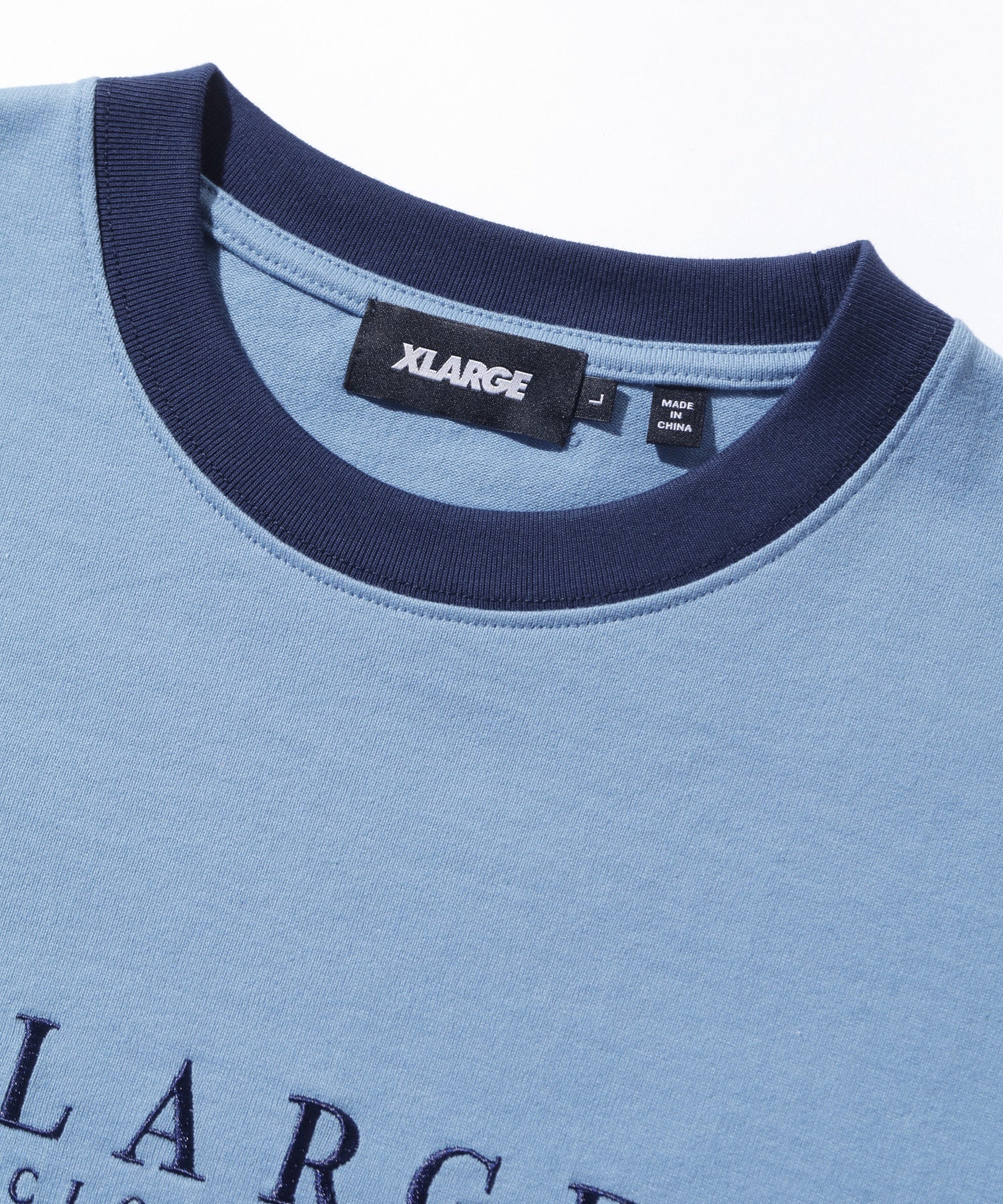 เสื้อยืดแขนสั้น XLARGE รุ่น Heavyweight Ringer S/S Tee