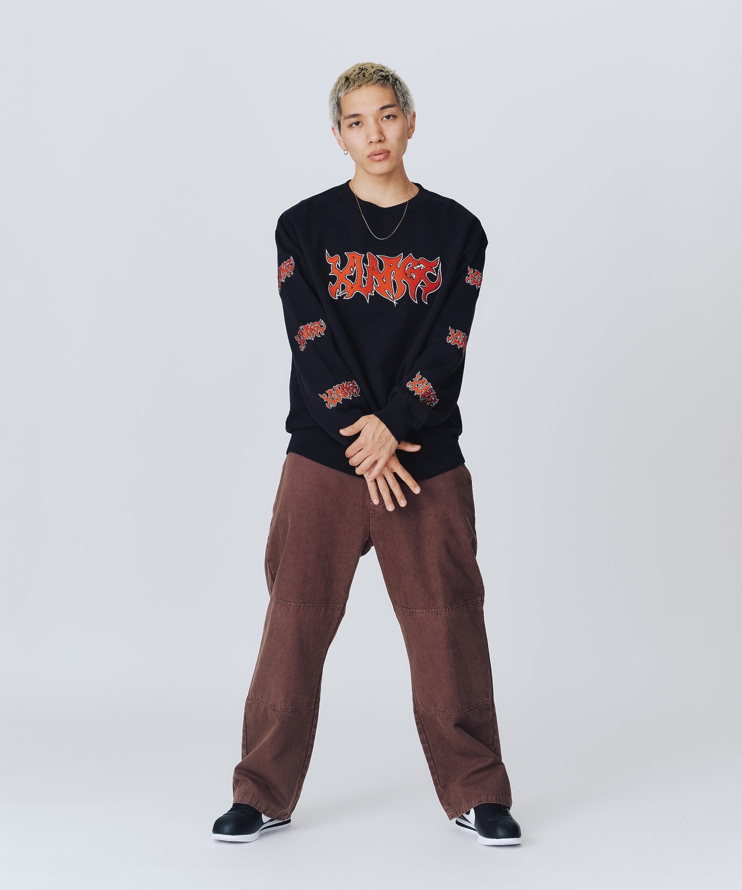 เสื้อสเวตเชิ้ต XLARGE รุ่น Metal Crewneck Sweatshirt