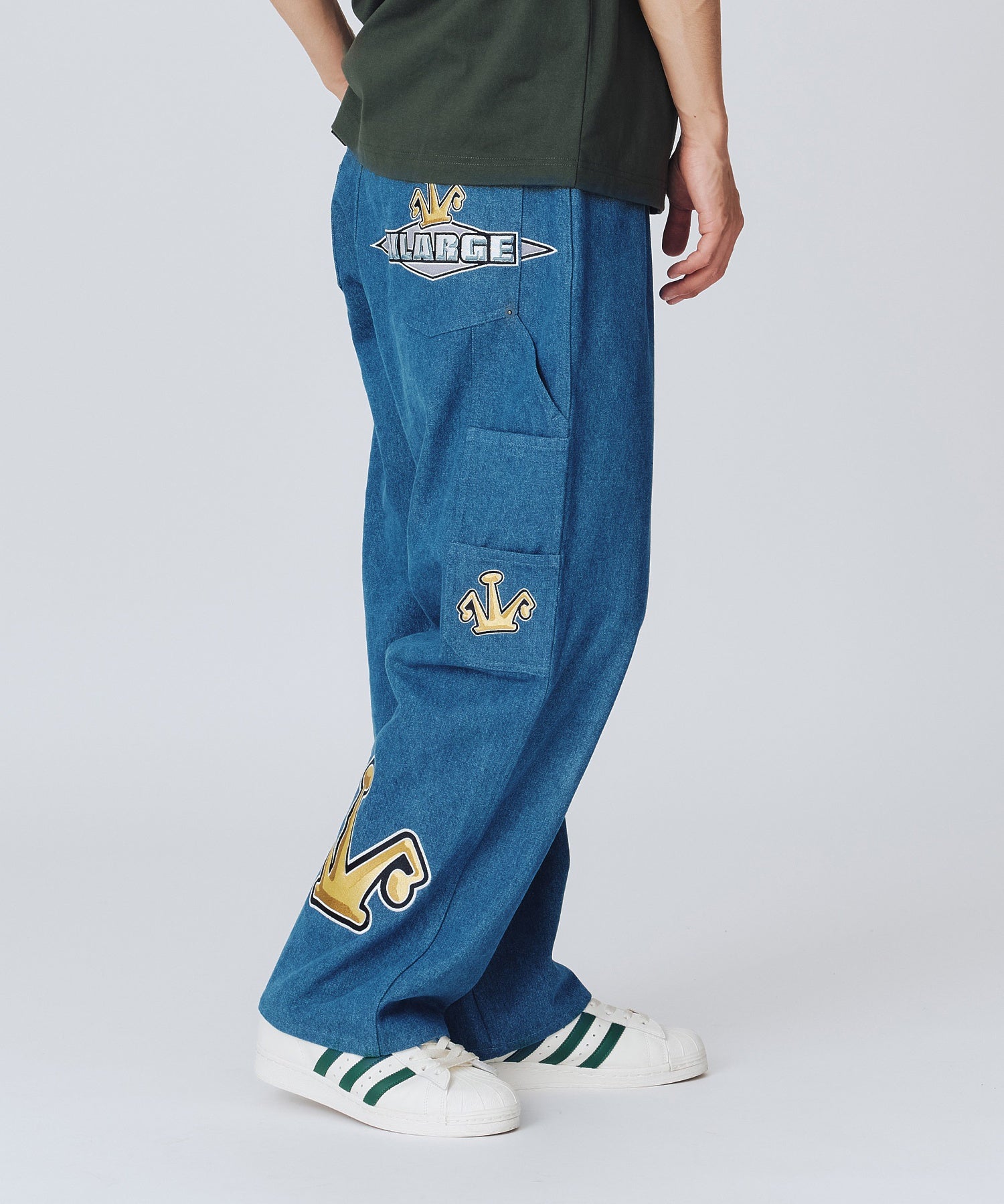 กางเกงขายาว XLARGE รุ่น Crown Painter Pants