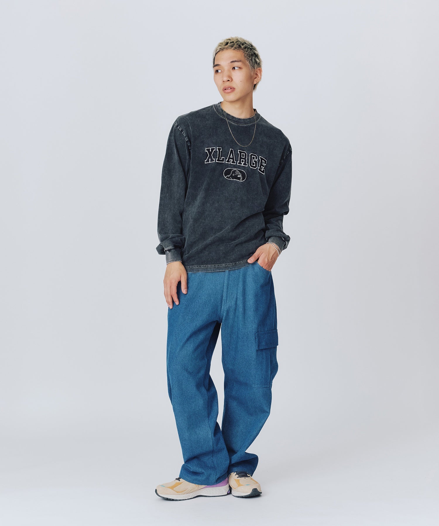 กางเกงขายาว XLARGE รุ่น Crown Painter Pants