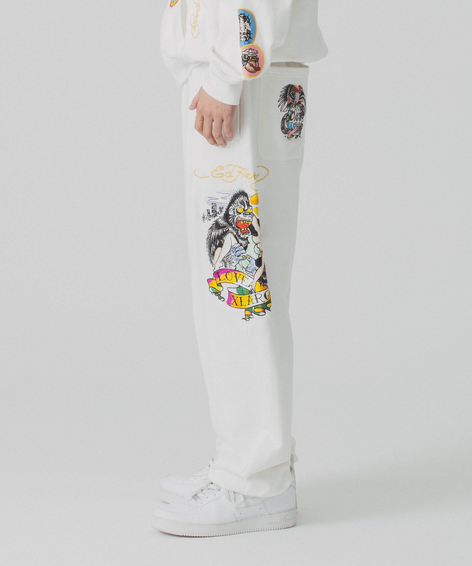 กางเกงขายาว XLARGE รุ่น XLARGE x Ed Hardy Sweat Pants