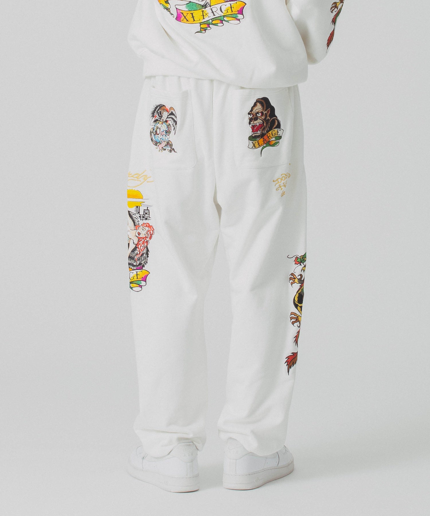 กางเกงขายาว XLARGE รุ่น XLARGE x Ed Hardy Sweat Pants