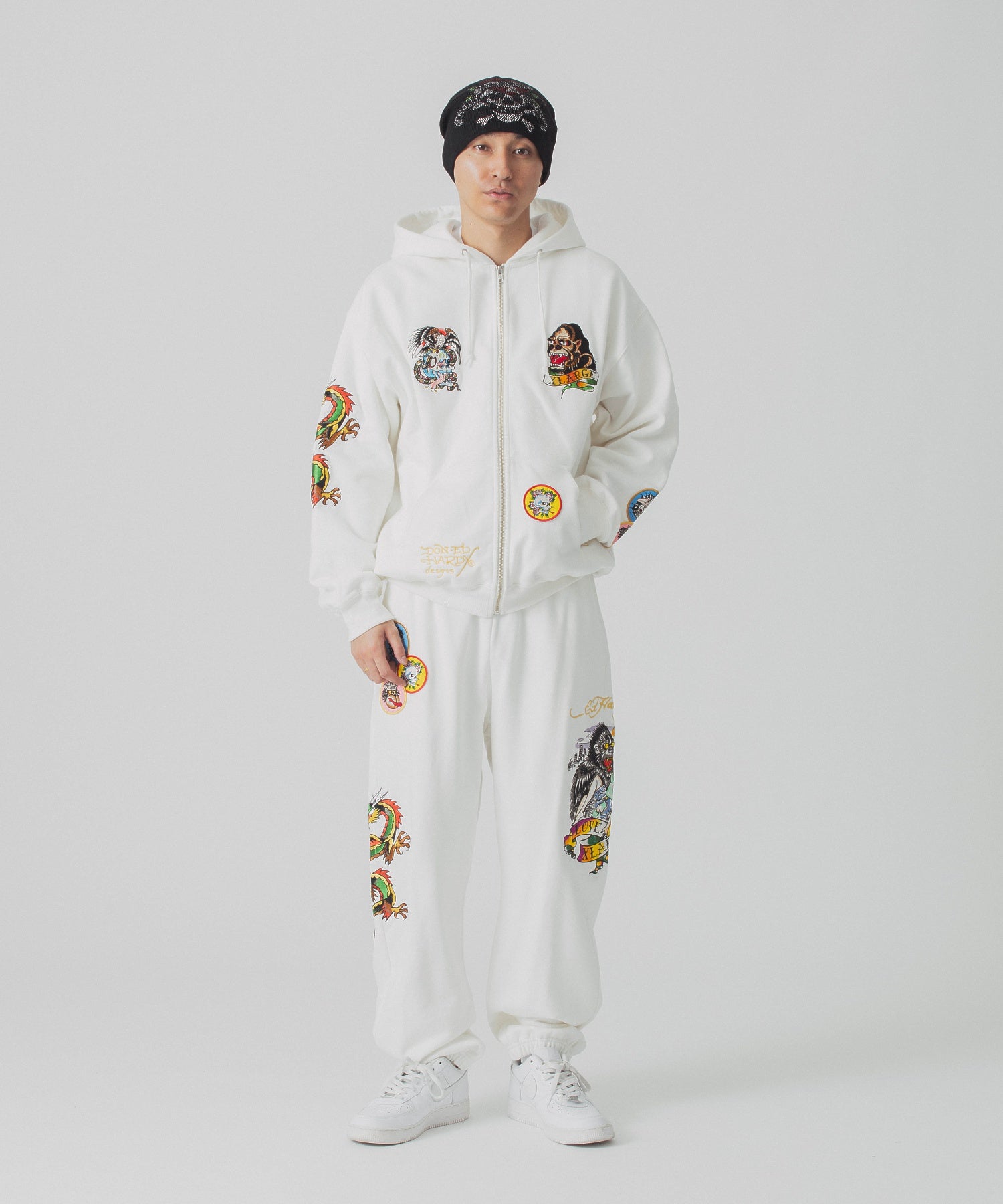 กางเกงขายาว XLARGE รุ่น XLARGE x Ed Hardy Sweat Pants