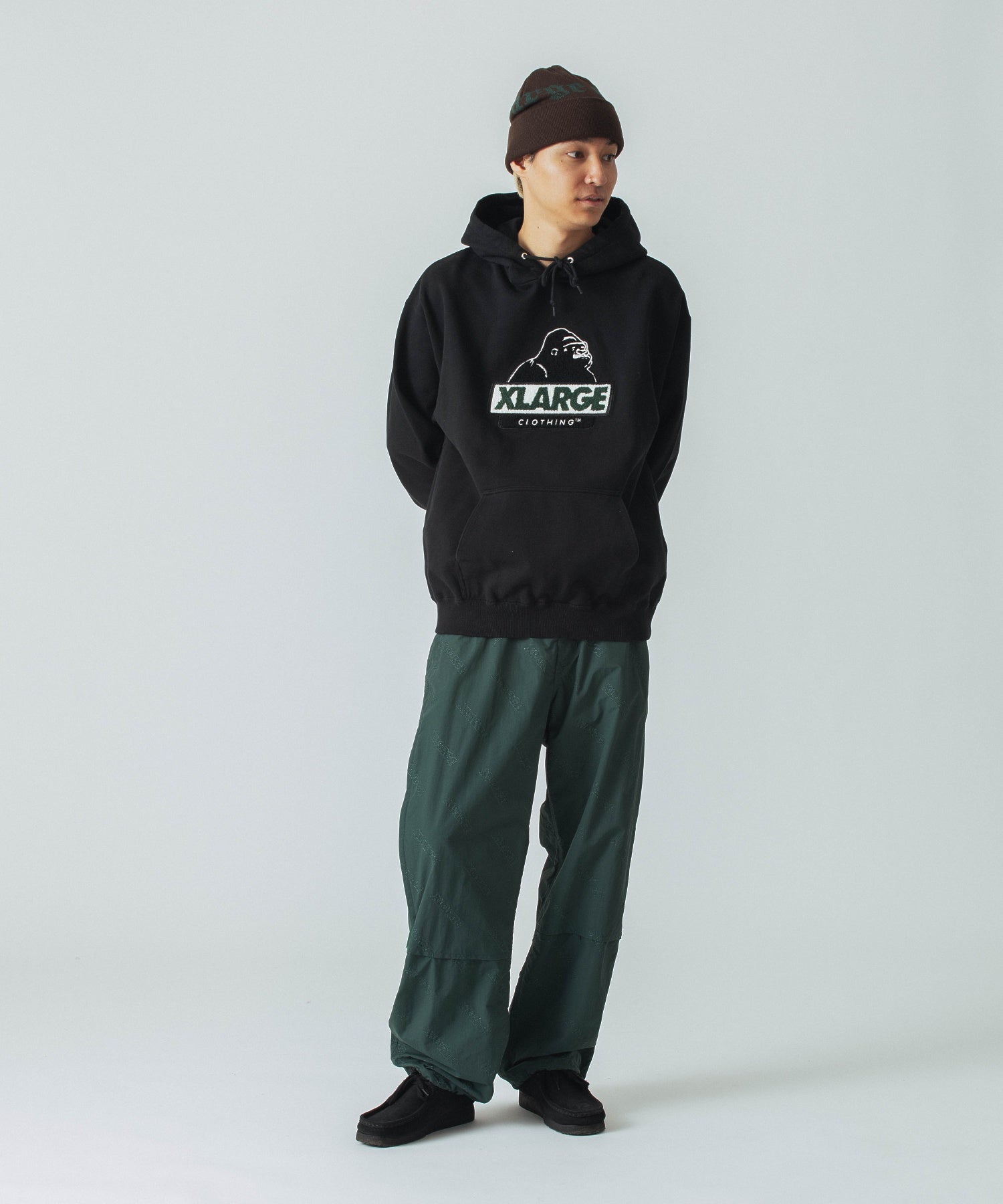 เสื้อฮู้ด XLARGE รุ่น Slanted OG Hooded Sweatshirt