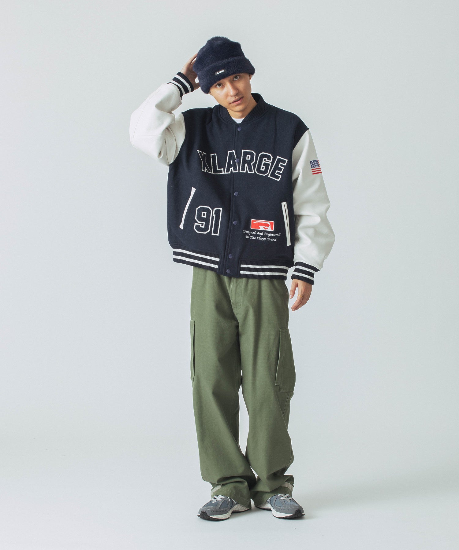 กางเกงคาร์โก้ XLARGE รุ่น Zip Cargo Pants