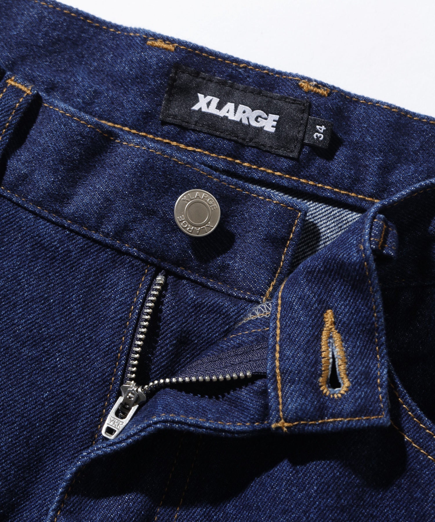 กางเกงยีนส์ผ้าเดนิม XLARGE รุ่น Side Zip Denim Pants