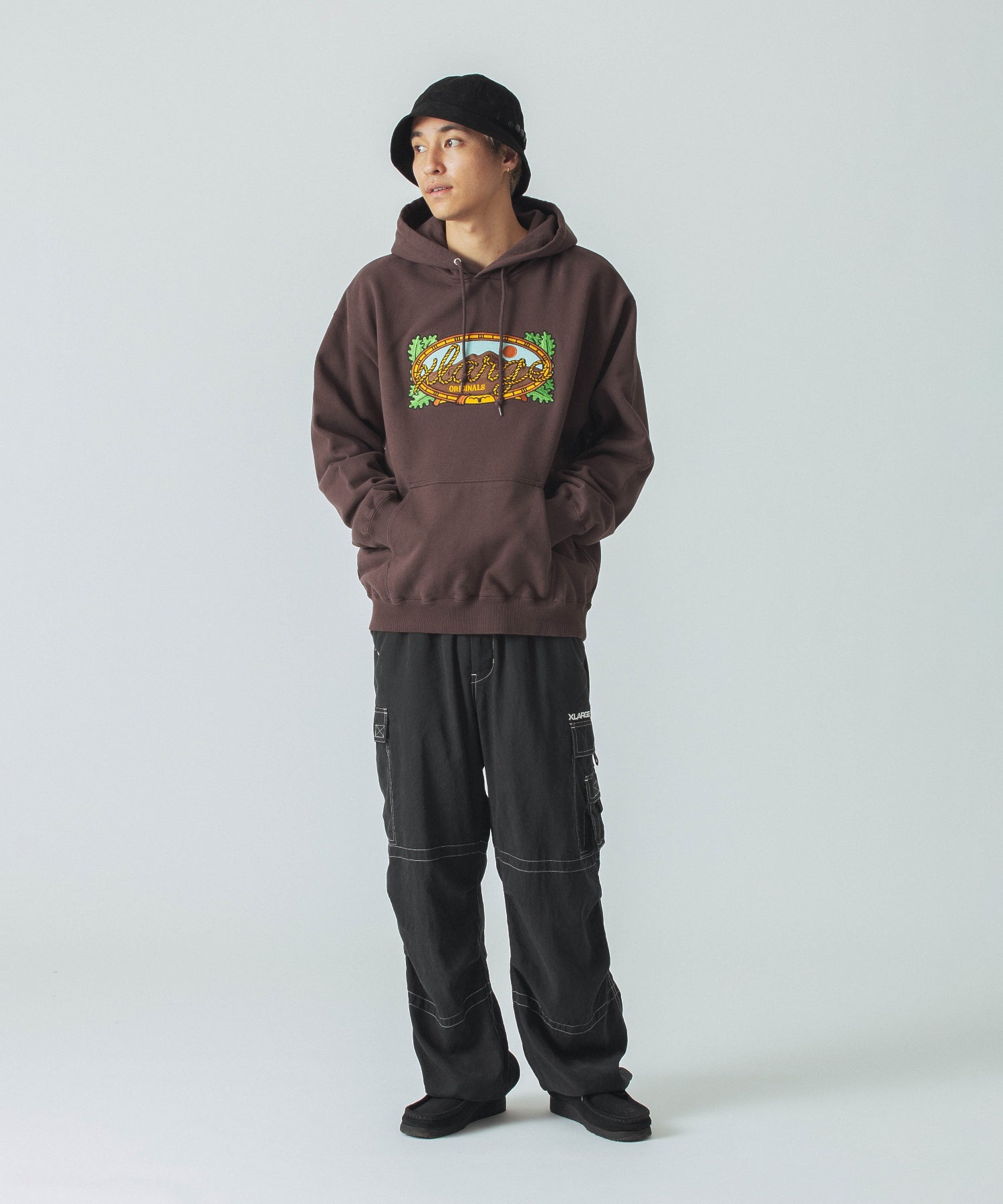 กางเกงคาร์โก้ XLARGE รุ่น Contrast Stitch Cargo Pants