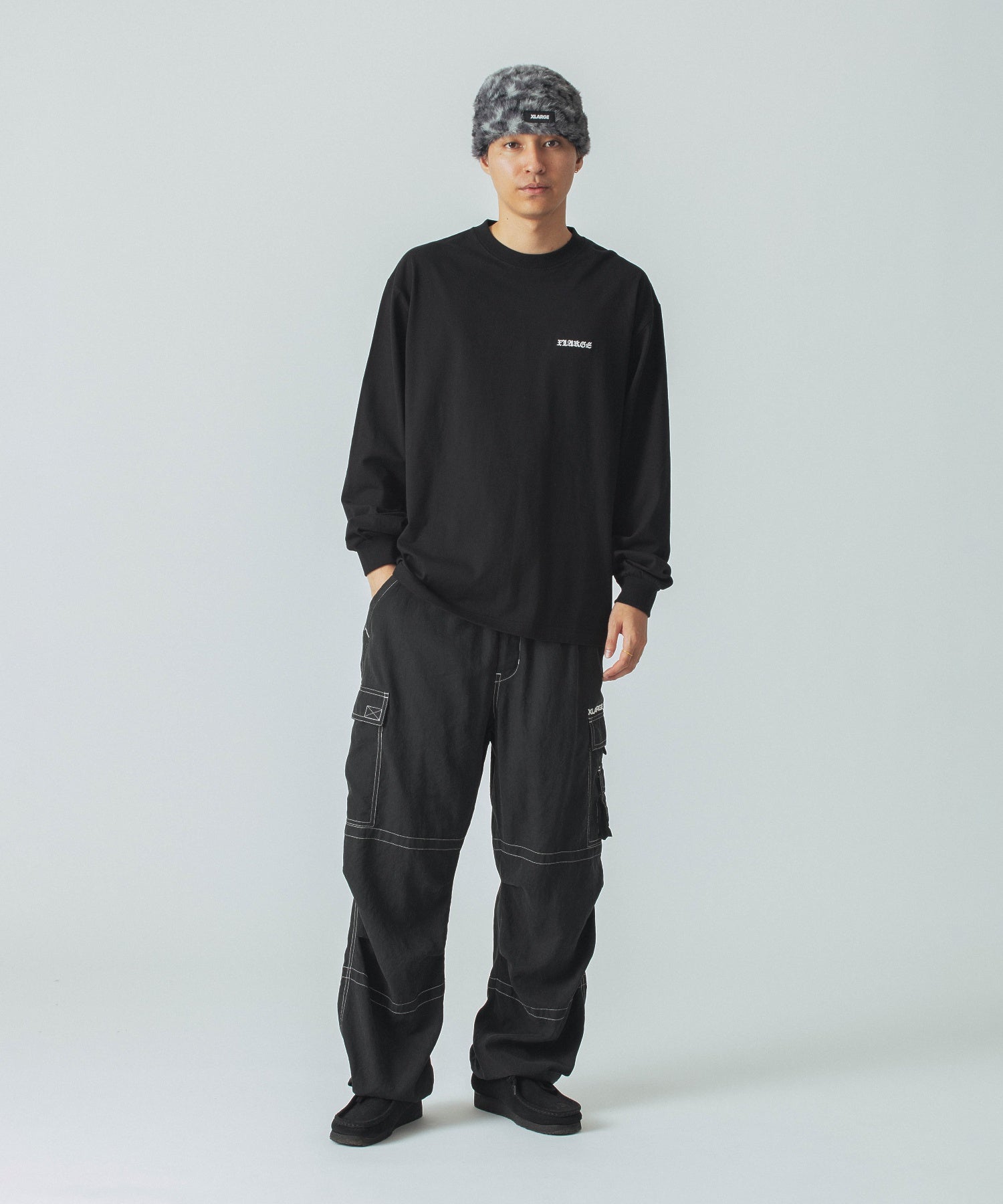 กางเกงคาร์โก้ XLARGE รุ่น Contrast Stitch Cargo Pants