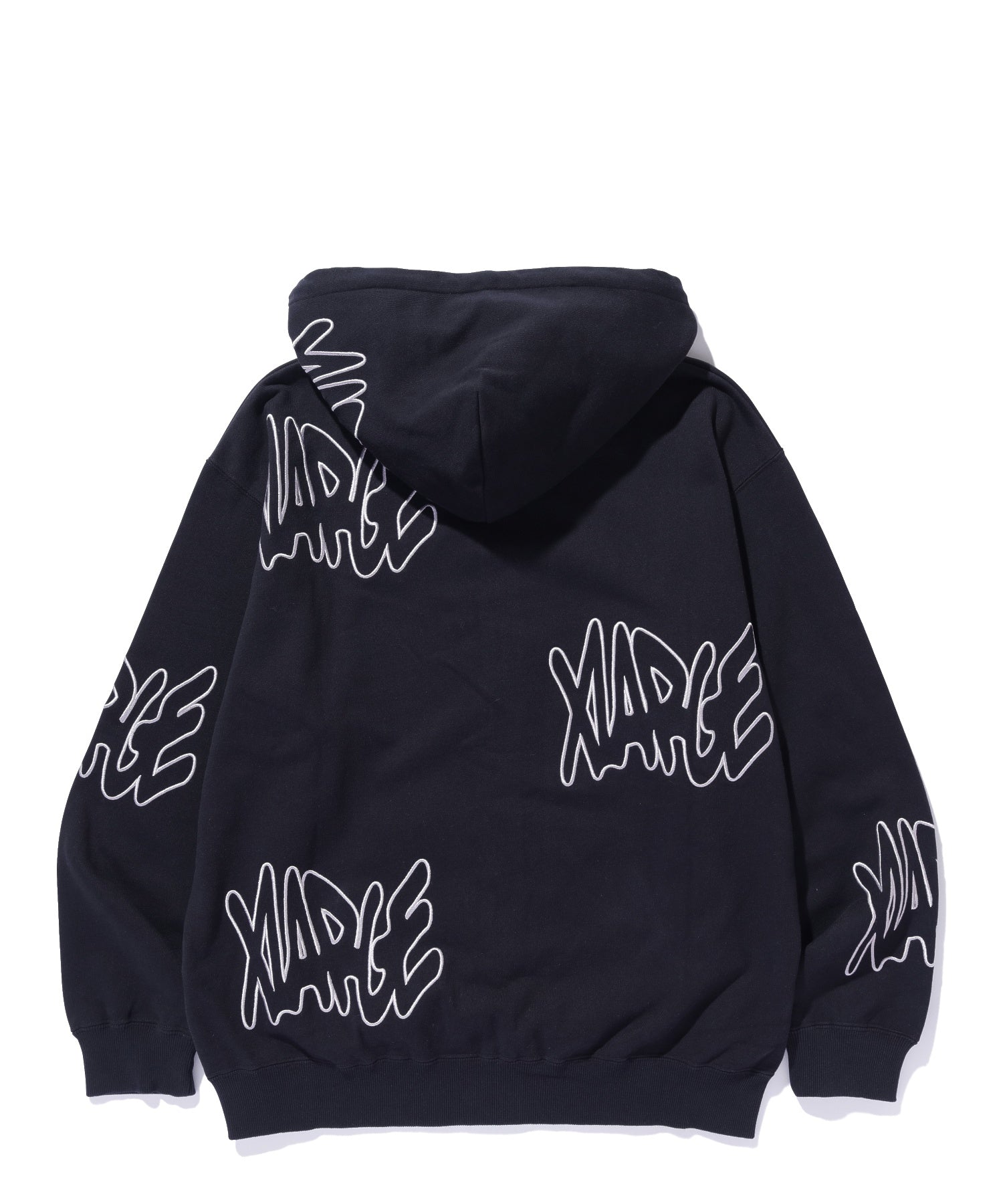 เสื้อฮู้ด XLARGE รุ่น Allover Logo Zip Hooded Sweatshirt