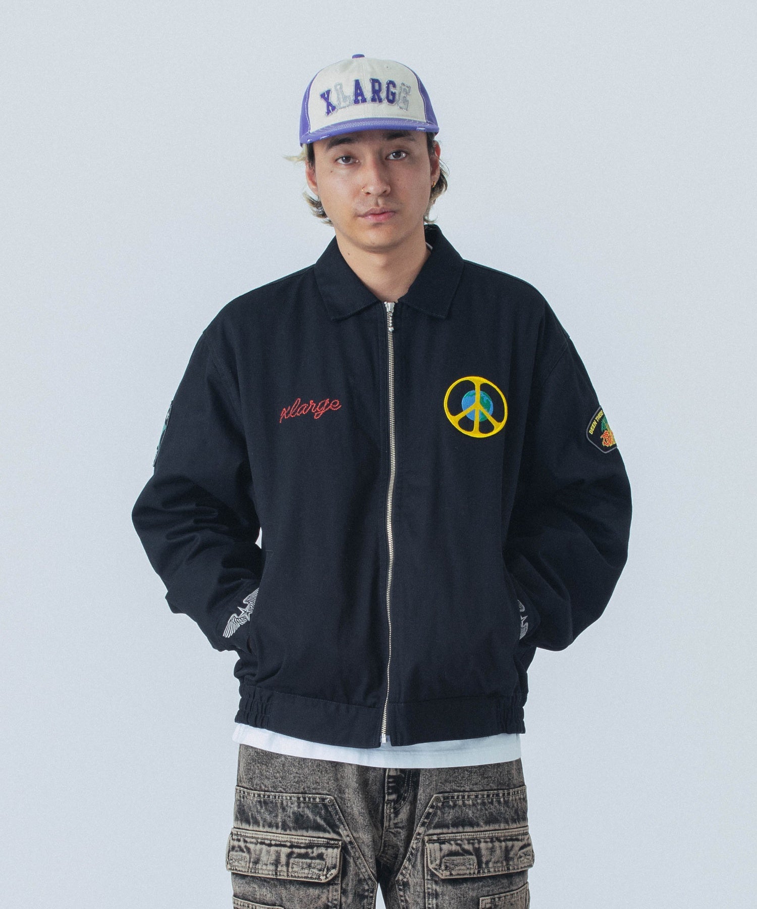 เสื้อแจ็คเก็ต XLARGE รุ่น Peace Squad Vietnam Jacket