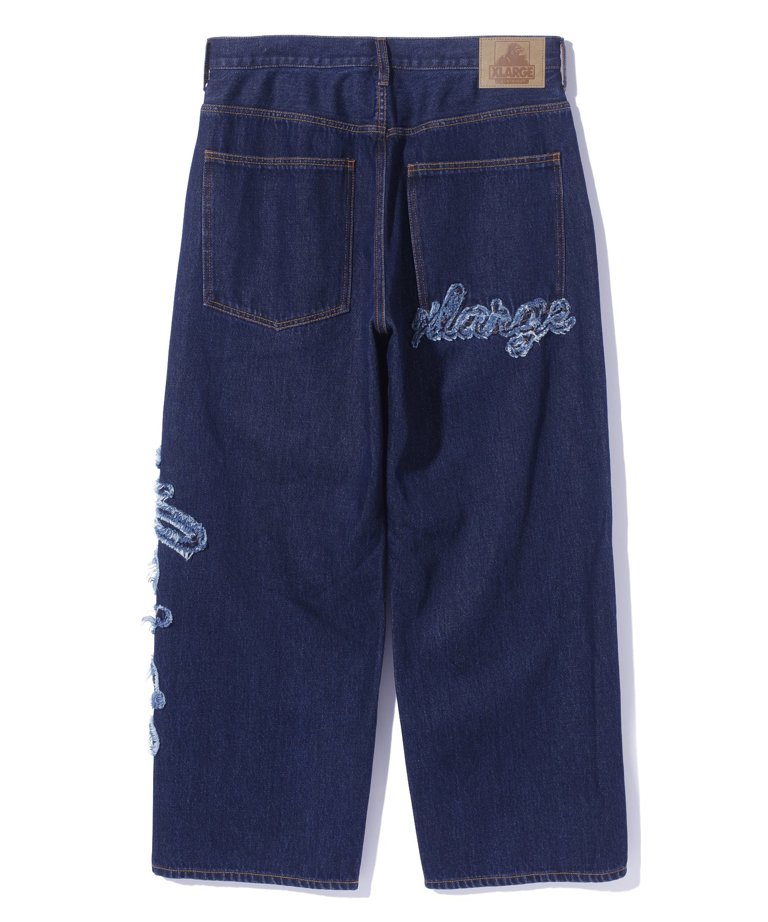 กางเกงยีนส์ผ้าเดนิม Xlarge รุ่น Patched Denim Pants