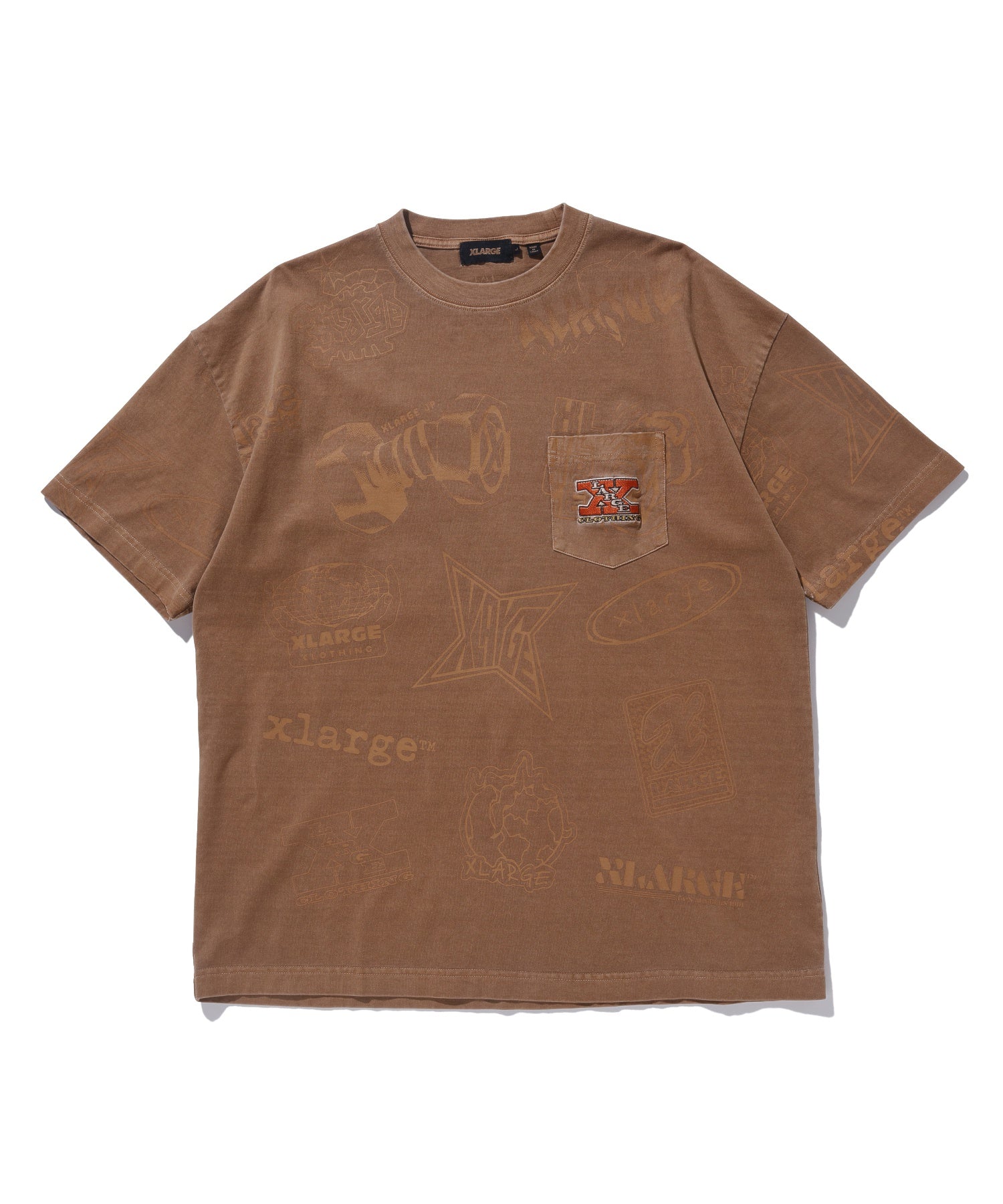 เสื้อยืดแขนสั้น XLARGE รุ่น Allover Printed S/S Pocket Tee