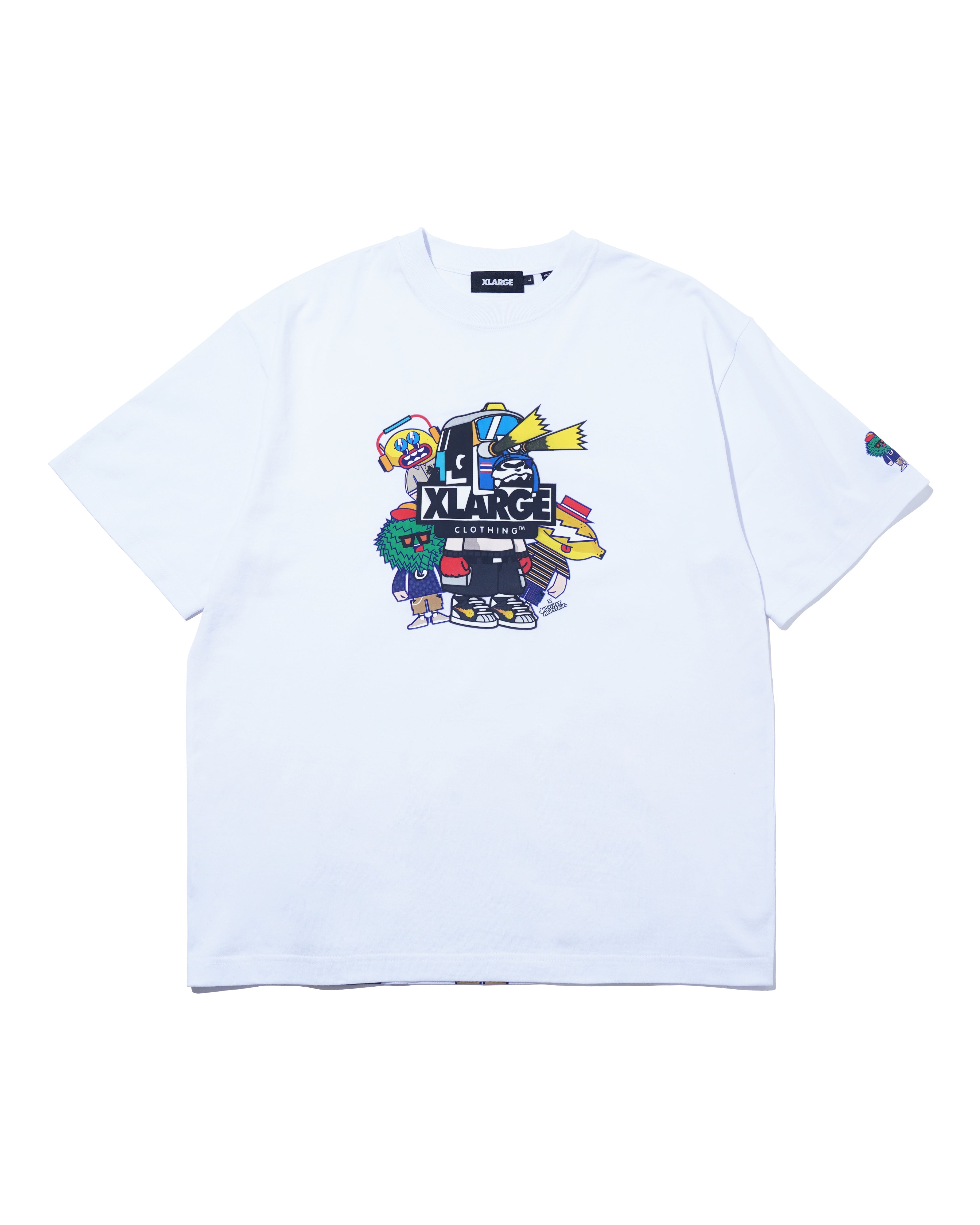 เสื้อยืดXLARGE รุ่น HELLOIAMJK S/S TEE 2-NAVY