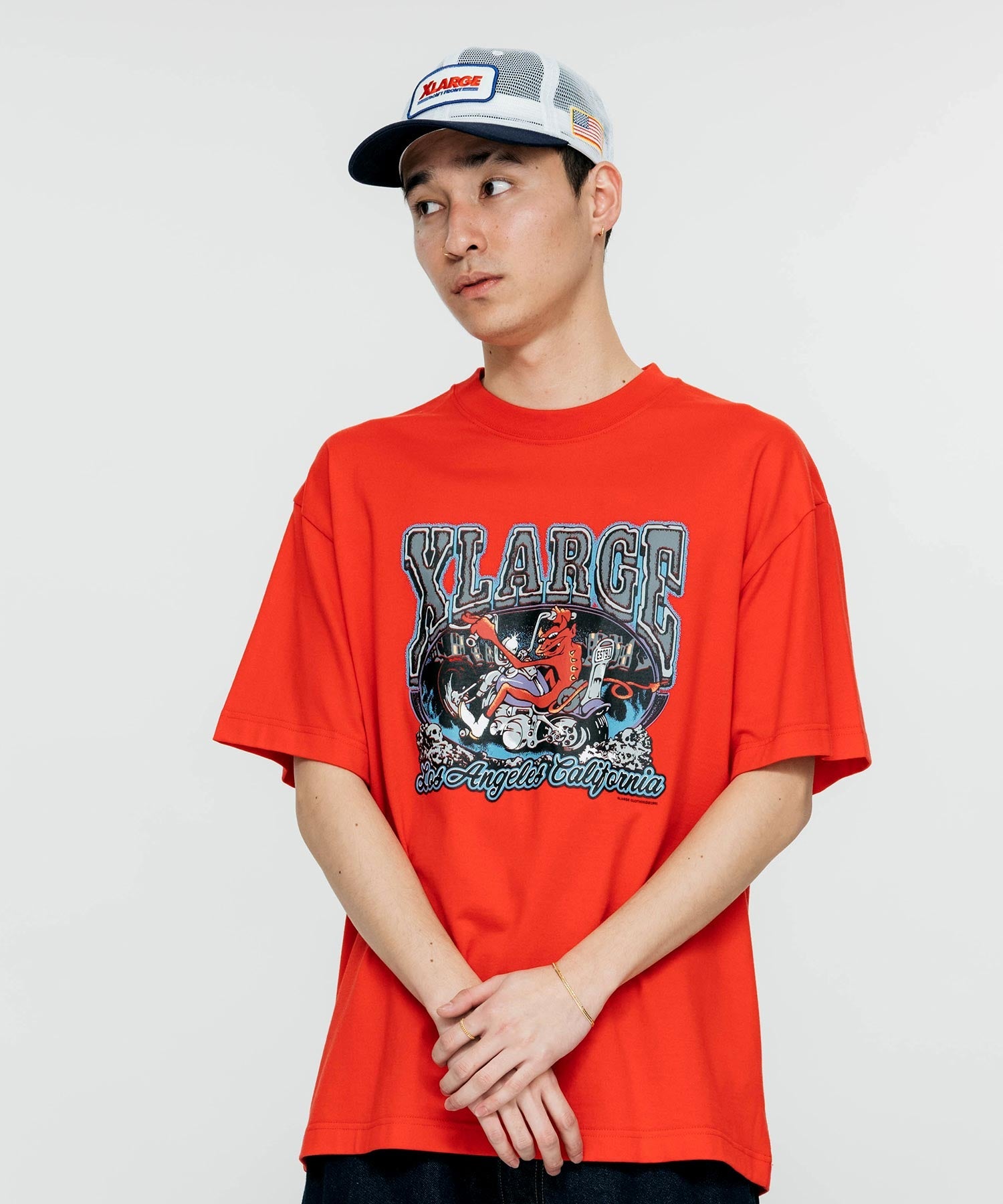 เสื้อยืดแขนสั้น XLARGE รุ่น Chopper S/S Tee