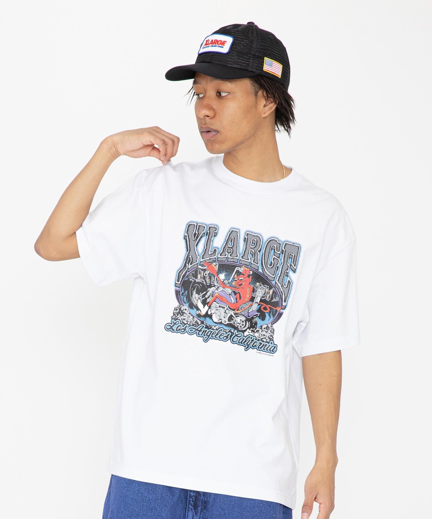 เสื้อยืดแขนสั้น XLARGE รุ่น Chopper S/S Tee