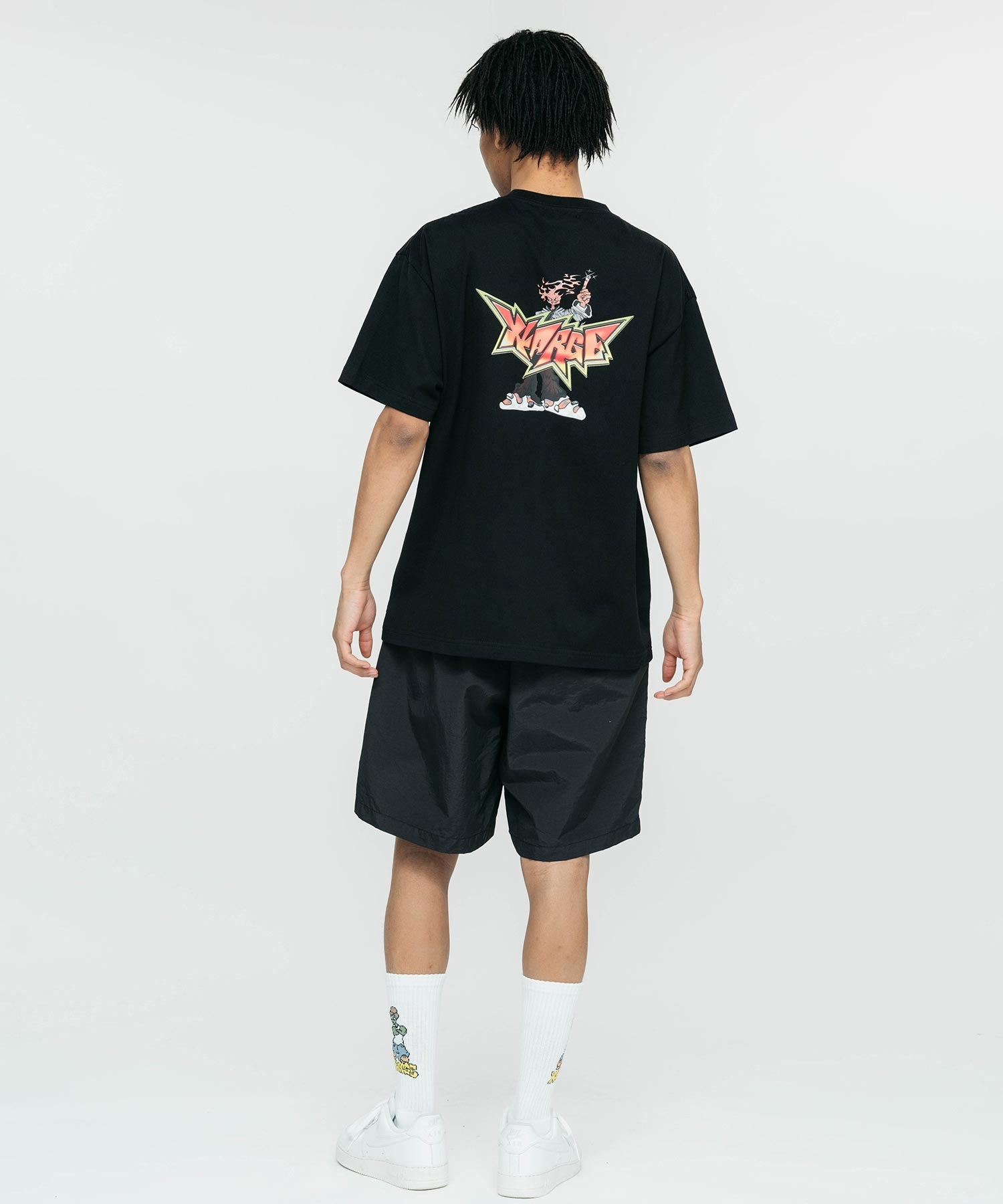 เสื้อยืดแขนสั้น XLARGE รุ่น Burning Monster 1 S/S Tee