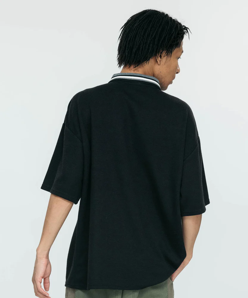 เสื้อเชิ้ต XLARGE รุ่น Knit Zip Up Shirt